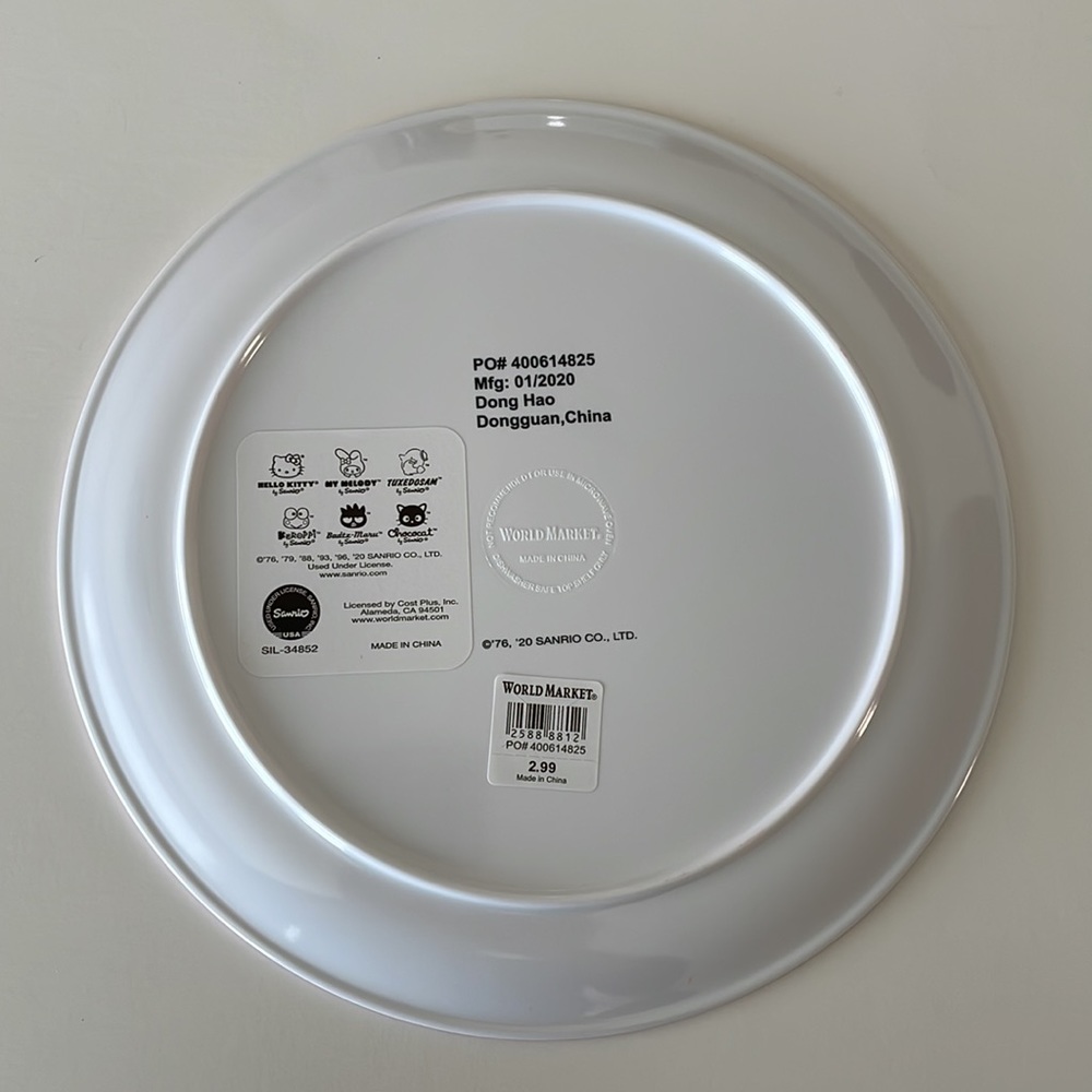 Hello Kitty Plate - Picture 2 of 3
